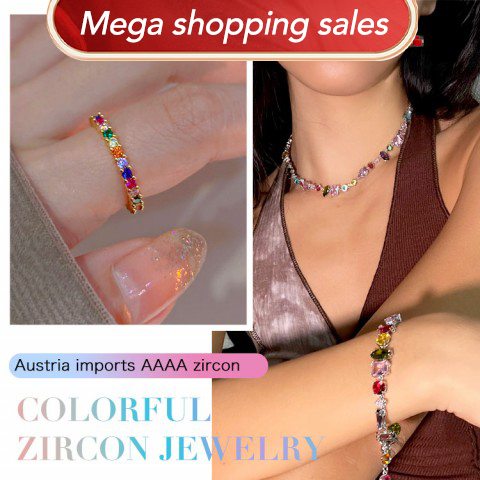 Colorful Zircon Jewelry