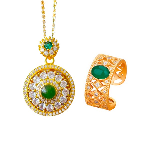 Emerald Jewelry - Brings Wealth and Good..