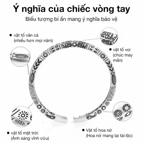 vòng tay totem cổ điển