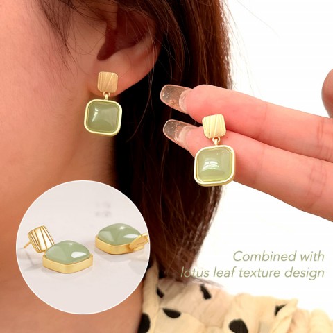 Sugar cube lotus HeTian Jade Jewelry