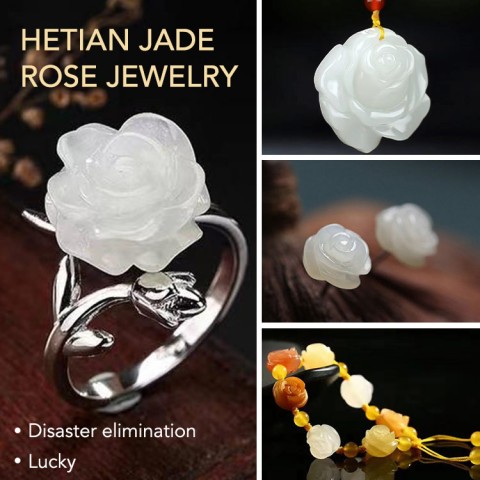 HeTian Jade Rose Jewelry 