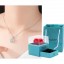 White diamond necklace + gift box  + ₫400 