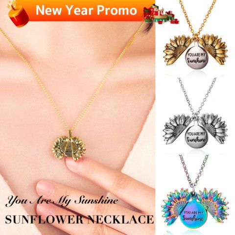 You Are My Sunshine, Sunflower Necklace